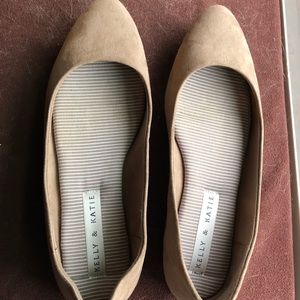 Kelly & Katie Tan Flats